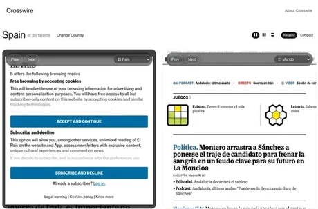 Crosswire.online: compare news headlines across outlets