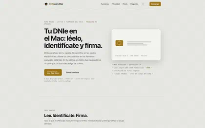 DNIe para Mac